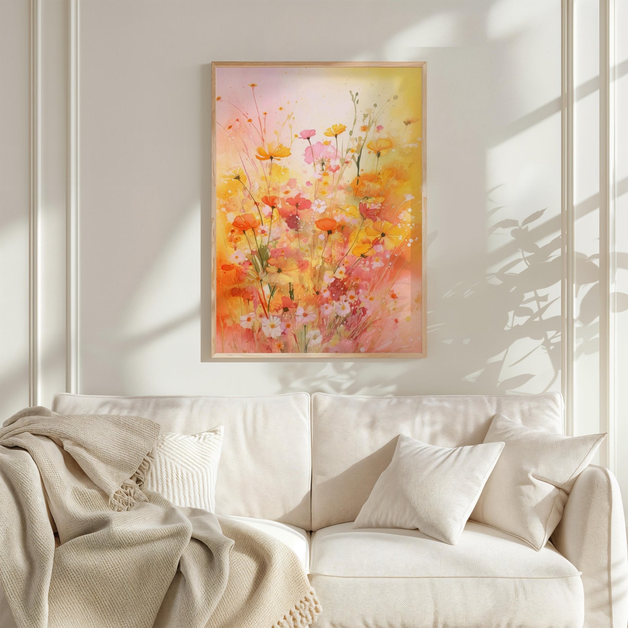 Vintage Wildflower Floral Poster - Poster - Flower Poster