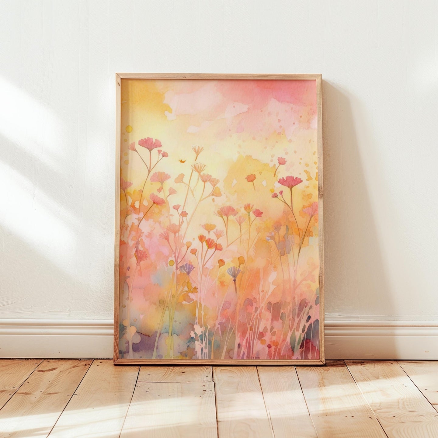Vintage Wildflower Floral Poster - Poster - Flower Poster