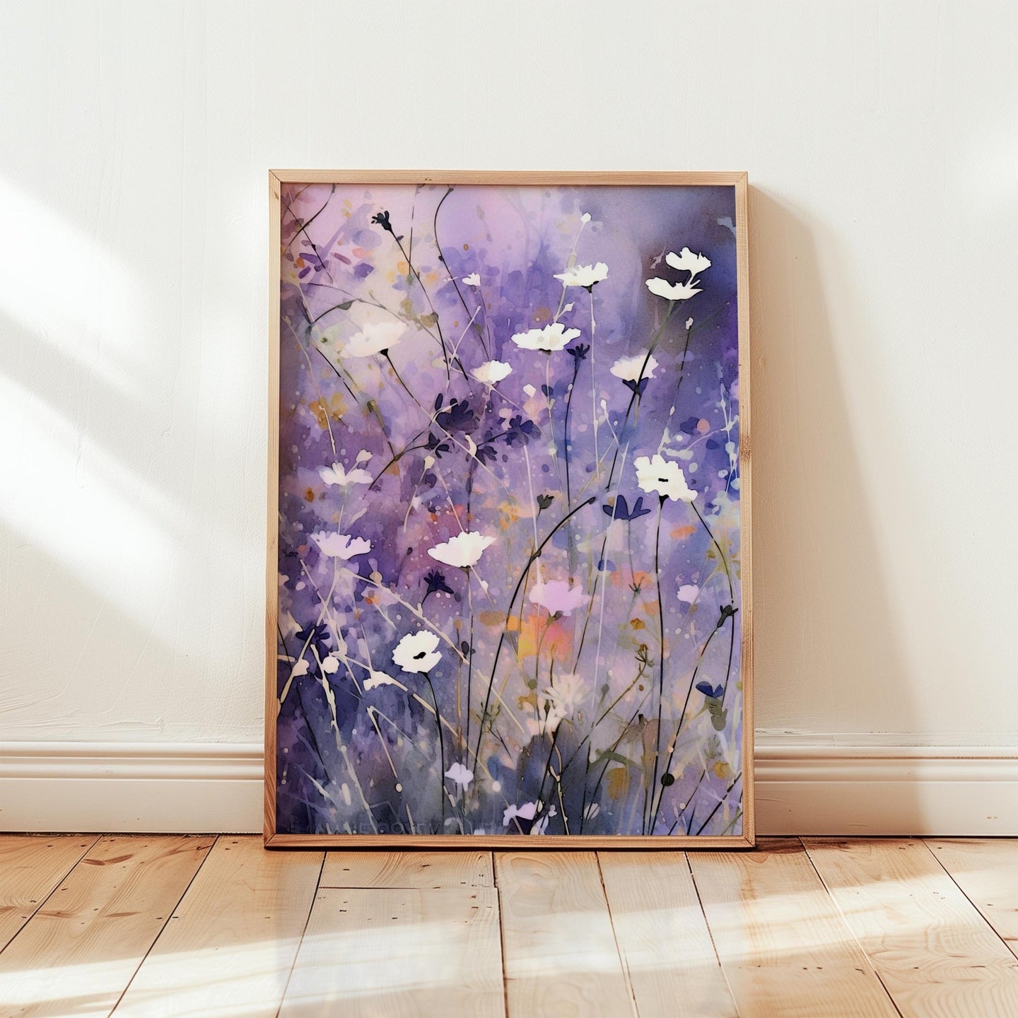 Vintage Wildflower Floral Poster - Poster - Flower Poster