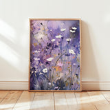 Vintage Wildflower Floral Poster - Poster - Flower Poster