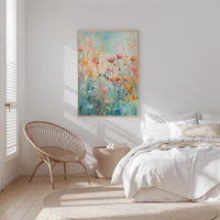 Vintage Wildflower Floral Poster - Poster - Flower Poster
