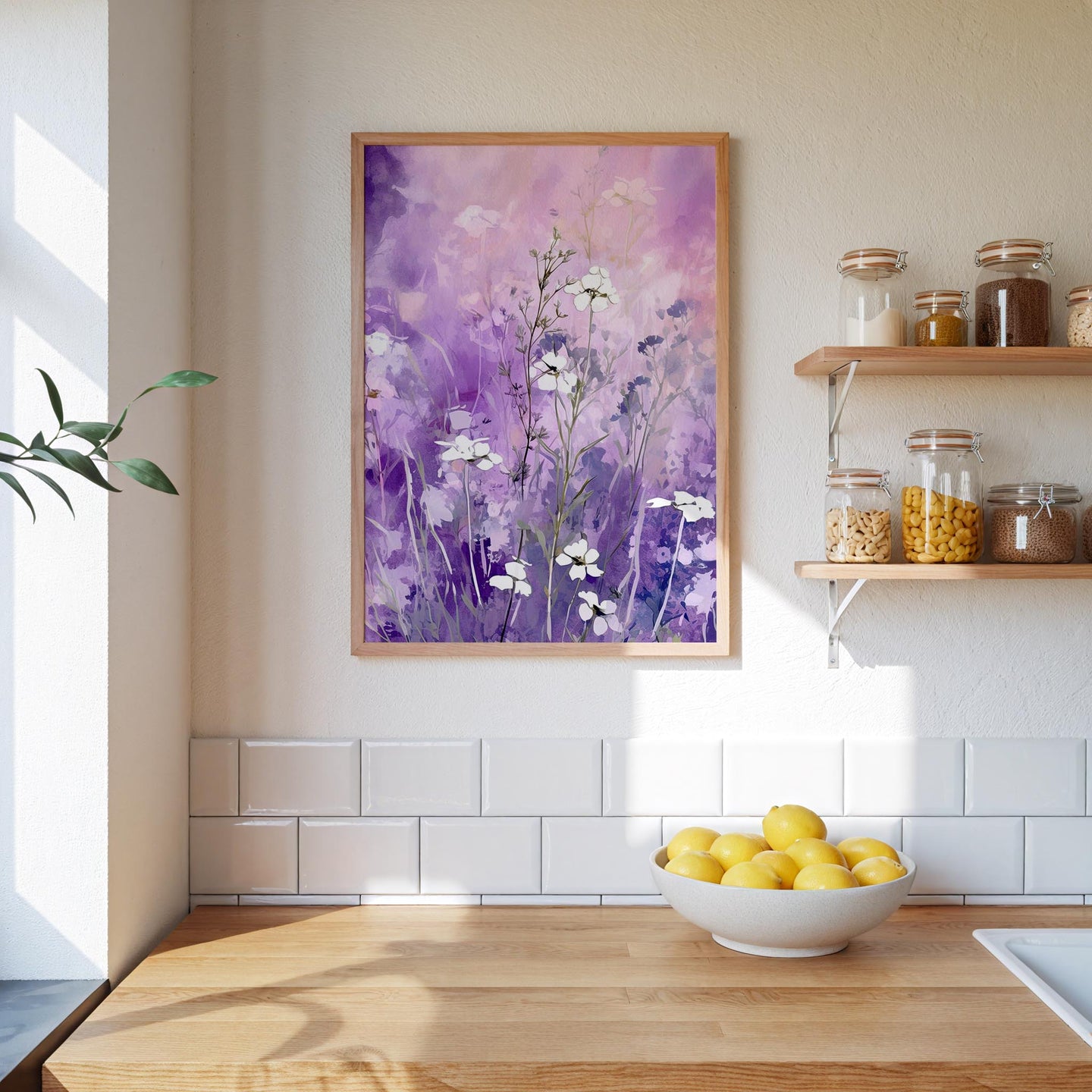 Vintage Wildflower Floral Poster - Poster - Flower Poster