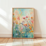 Vintage Wildflower Floral Poster - Poster - Flower Poster