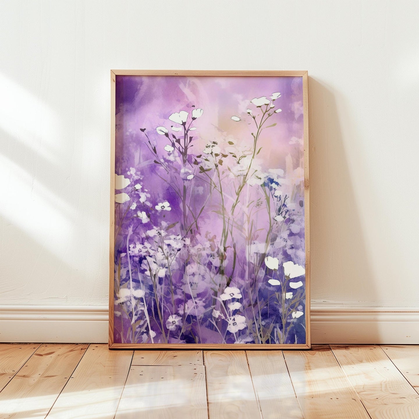 Vintage Wildflower Floral Poster - Poster - Flower Poster
