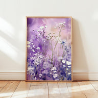 Vintage Wildflower Floral Poster - Poster - Flower Poster