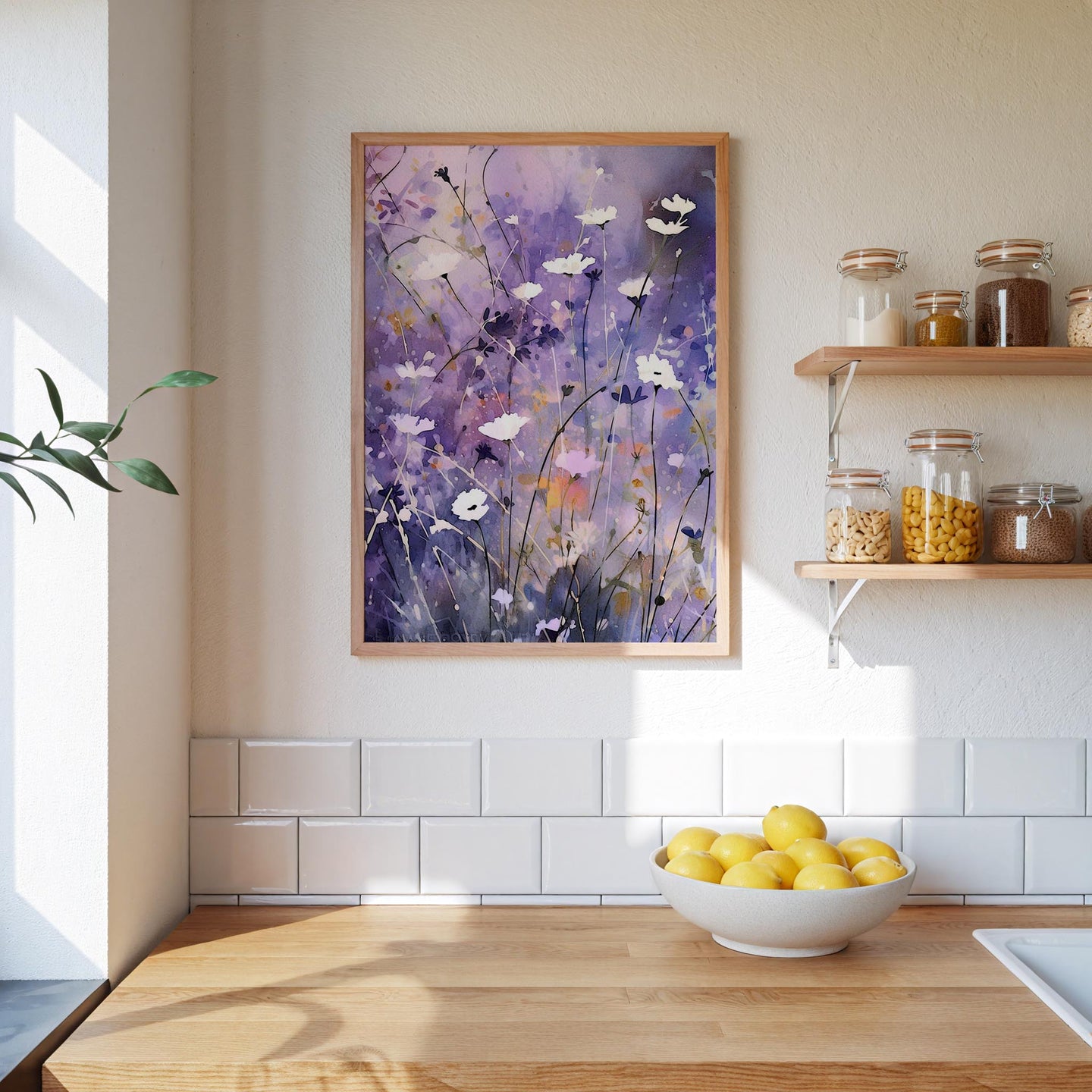 Vintage Wildflower Floral Poster - Poster - Flower Poster