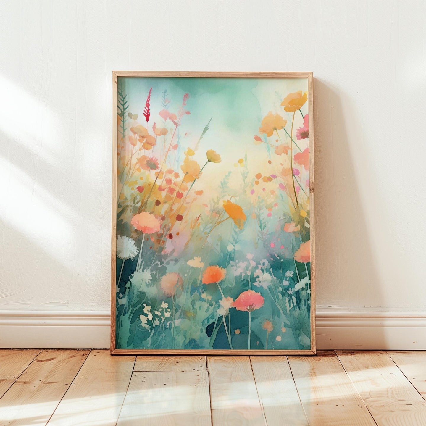 Vintage Wildflower Floral Poster - Poster - Flower Poster