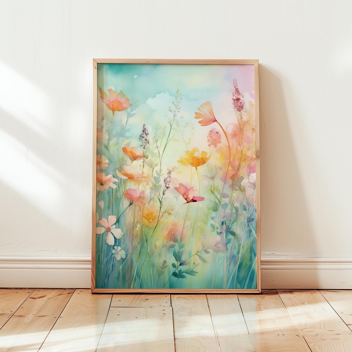 Vintage Wildflower Floral Poster - Poster - Flower Poster