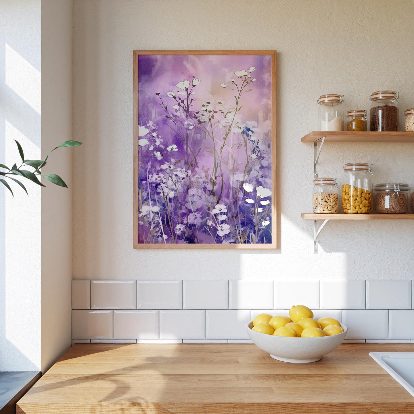 Vintage Wildflower Floral Poster - Poster - Flower Poster