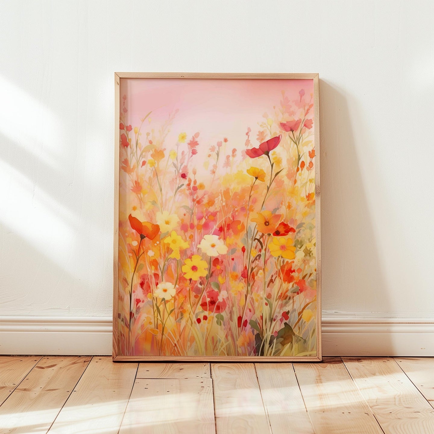 Vintage Wildflower Floral Poster - Poster - Flower Poster