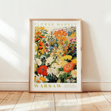 Warsaw Flower Market Poster - Poster - Flower Poster