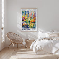 Warsaw Flower Market Poster - Posters - Flower Poster