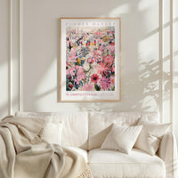 Washington D.C. Flower Market Poster - Poster - Flower Poster