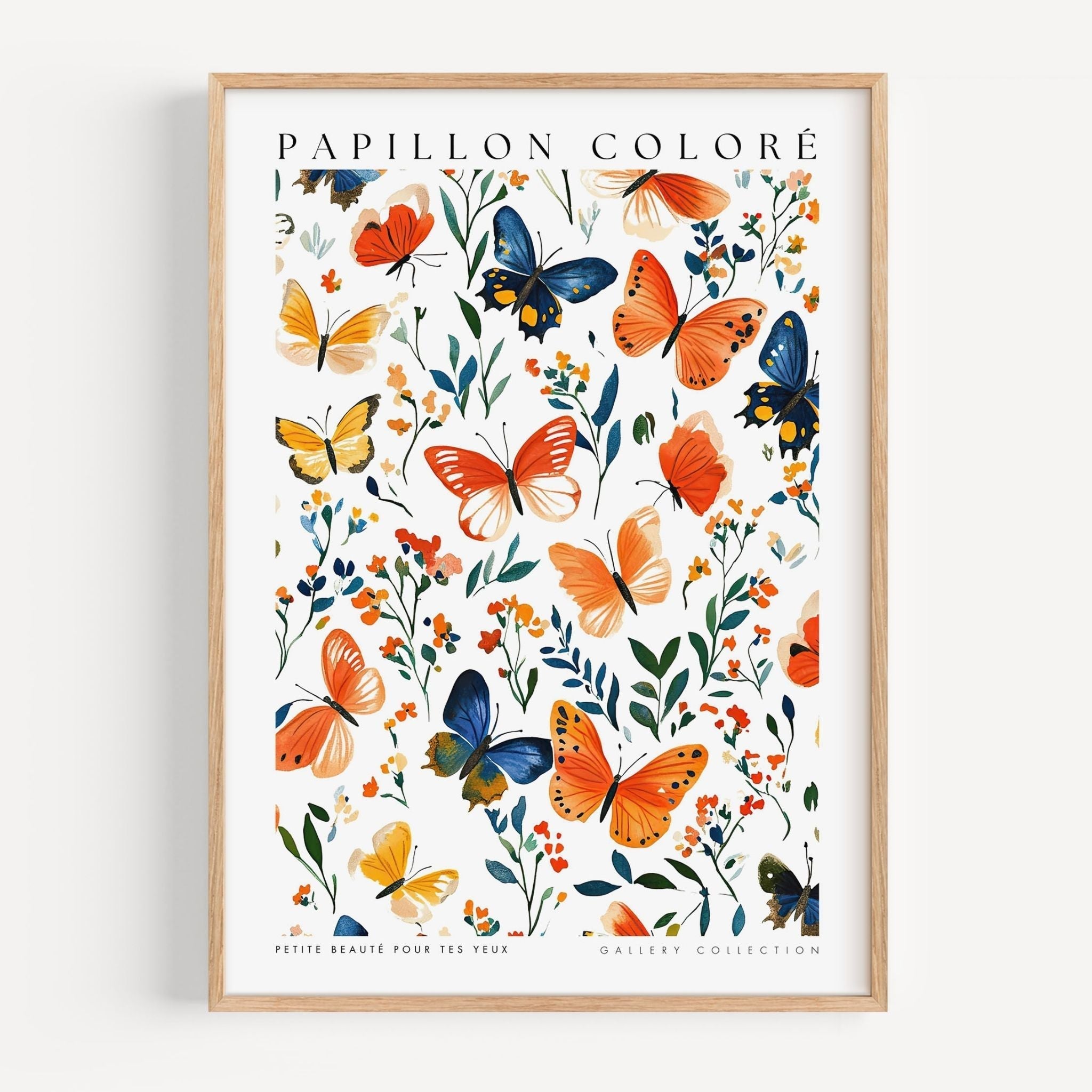 Watercolor Butterfly Poster - Poster - Enchanted Sights