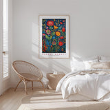 Whimsical Floral Pattern Poster - Poster - Flower Poster