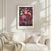 Whimsical Floral Pattern Poster - Poster - Flower Poster