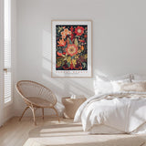 Whimsical Floral Pattern Poster - Poster - Flower Poster