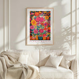 Whimsical Floral Pattern Poster - Poster - Flower Poster