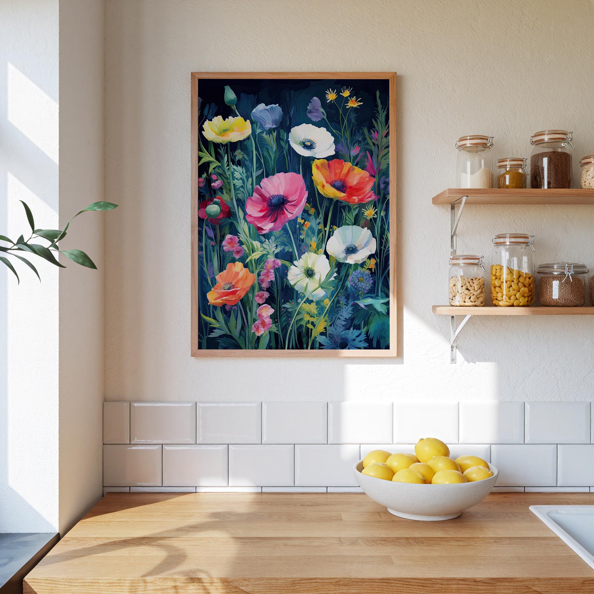 Wildflower Poster - Poster - Flower Poster