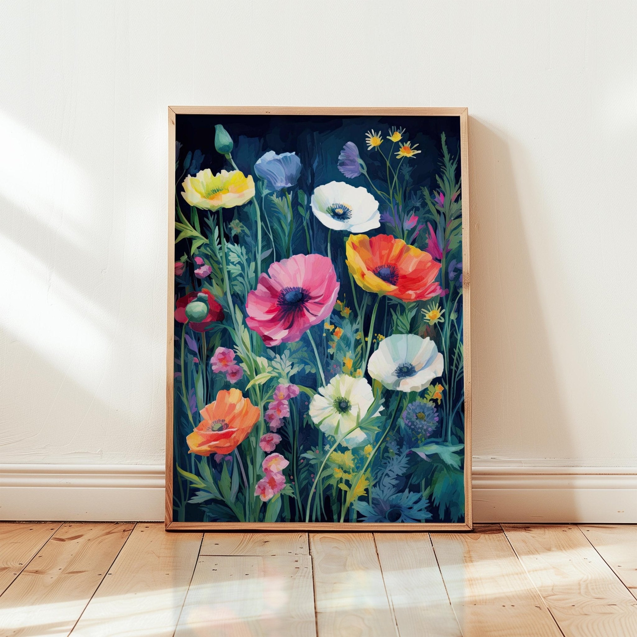 Wildflower Poster - Poster - Flower Poster