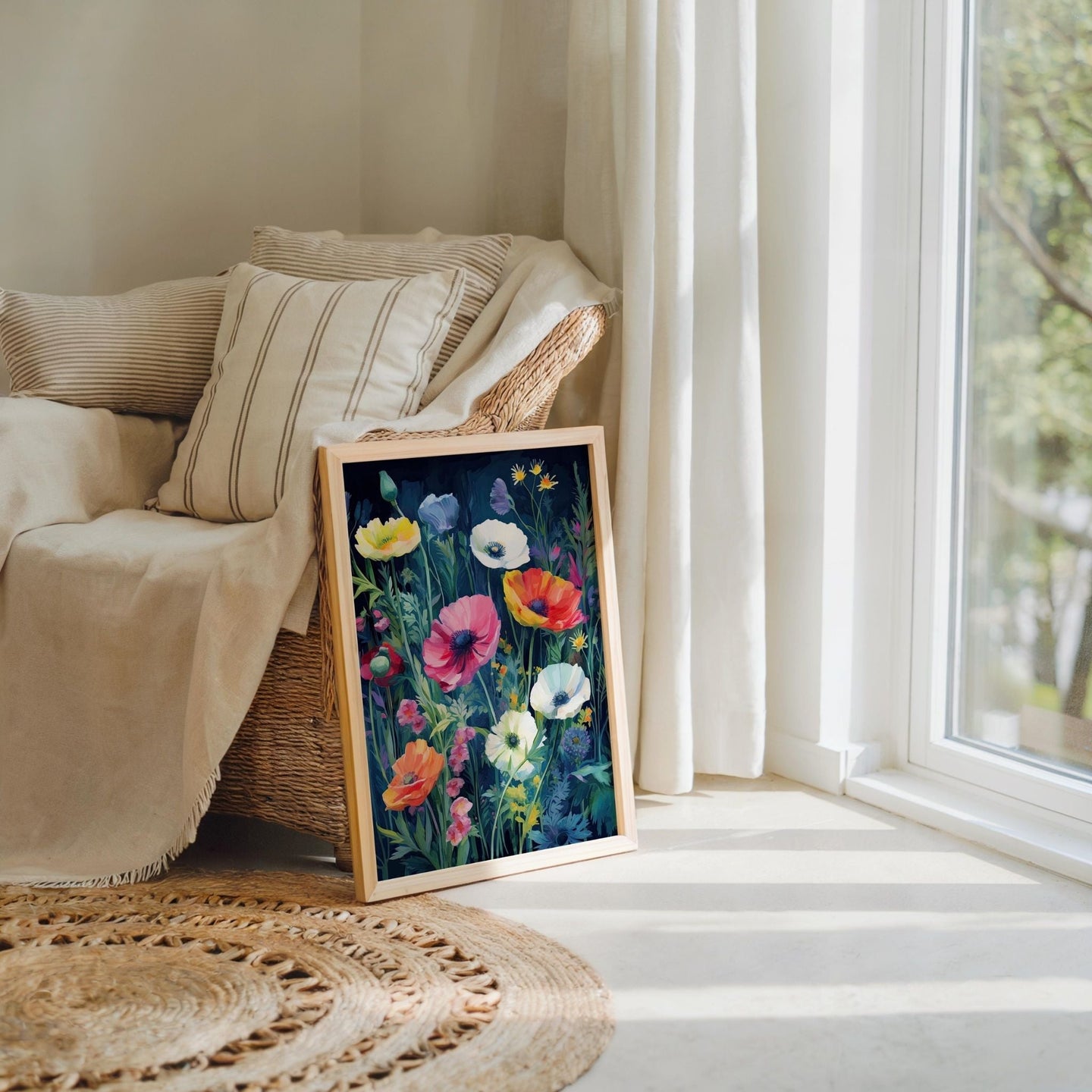 Wildflower Poster - Poster - Flower Poster